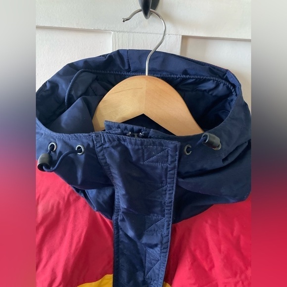 VINTAGE 90s Columbia sport coat Small popover spell out 1/2 zip - Picture 6 of 14